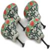 Polmedia Polish Pottery Set of 4 Drawer Pull Knobs 1-1/2 inch - Indian Trail Pattern Handmade in Boleslawiec Poland by Ceramika Artystyczna + Certificate of Authenticity view 4
