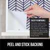 GORILLA GRIP Peel and Stick Paper, Removable Cover for Books, Shelves, Countertops, Drawers, Cabinets and Crafts, Easy Install Kitchen Decor, Shelf, Drawer, Cabinet Liners, 17.5 in x 20 FT Blue White view 4