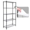 EFINE 5-Shelf Shelving Unit with Shelf Liners Set of 5, NSF Certified, Adjustable Heavy Duty Metal Wire Shelves, 350lbs Loading Capacity Per Shelf, Storage Rack(36W x 14D x 72H) Pole Diameter 1 Inch view 1