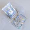 100 Pieces Resealable Smell Proof Bags Foil Pouch Bag Flat Bag for Party Favor Food Storage (Holographic Color, 7 x 9 Inch) view 4