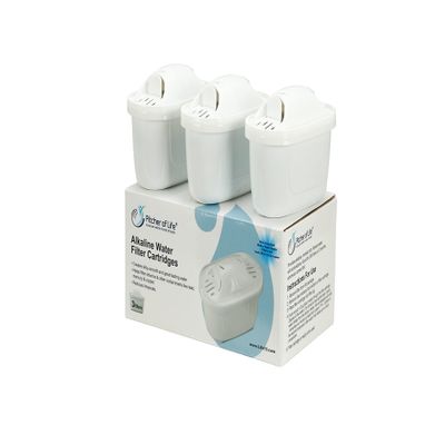 Pitcher of Life Alkaline Pitcher Replacement Water Filters - by Life Ionizers (Pack of 3)