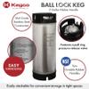 Kegco 3PKM5G-RBT Keg, 5 Gallon, Stainless Steel view 2