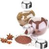 SOFLIN Multipurpose Revolving Plastic Spice Rack Organiser Set with Container Stand for Kitchen Storage (16pcs) view 3