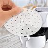 100Pcs 7/8 Inch Air Fryer Steamer Liners Premium Perforated Wood Pulp Papers Non-Stick Steaming Basket Mat Baking Cooking Tools DUOER (Color : 7 inch) view 3