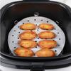 100Pcs 7/8 Inch Air Fryer Steamer Liners Premium Perforated Wood Pulp Papers Non-Stick Steaming Basket Mat Baking Cooking Tools DUOER (Color : 7 inch) view 4