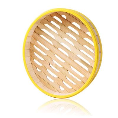 Duoer Wooden Steamer Kitchen Cookware Fish Rice Dim Sum Basket Rice Pasta Cooker with Lid Food Steamed Stuffed bun Steamer (Color : 26cm 2 steamer1 lid)