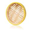 Duoer Wooden Steamer Kitchen Cookware Fish Rice Dim Sum Basket Rice Pasta Cooker with Lid Food Steamed Stuffed bun Steamer (Color : 26cm 2 steamer1 lid) view 1