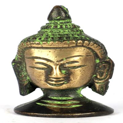 ASHIRWAD Gautam Buddha Brass Idol Statue Sculpture for Home Decor, Pooja, Vastu | AE0005-13 (Buddha-13)