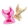 3D Baby Angel Wing Silicone Molds DIY Cake Decorating Supplies Baking Tools Handmade Soap Plaster Clay Mold Fondant Chocolate Biscuit Sugar Craft Mould view 1