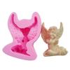 3D Baby Angel Wing Silicone Molds DIY Cake Decorating Supplies Baking Tools Handmade Soap Plaster Clay Mold Fondant Chocolate Biscuit Sugar Craft Mould view 2