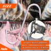 Alele 8 Inch Meat Hook 10mm Heavy Duty Stainless Steel Butcher Hooks for Hanging Beef (Meat Hook 10mm 8inch 4p) view 3