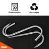 Alele 8 Inch Meat Hook 10mm Heavy Duty Stainless Steel Butcher Hooks for Hanging Beef (Meat Hook 10mm 8inch 4p) view 4