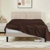 Tula Linen 1 Piece Luxury Hotel Quality Flat Sheet/Top Sheet Queen Size 100% Egyptian Cotton 700 Thread Count Solid Pattern Premium Quality Color Choclate view 1