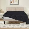 Tula Linen 1 Piece Luxury Hotel Quality Flat Sheet/Top Sheet Queen Size 100% Egyptian Cotton 700 Thread Count Solid Pattern Premium Quality Color Black view 1