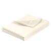Tula Linen 1 Piece Luxury Hotel Quality Flat Sheet/Top Sheet Queen Size 100% Egyptian Cotton 700 Thread Count Solid Pattern Premium Quality Color Ivory view 2