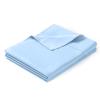 Tula Linen 1 Piece Luxury Hotel Quality Flat Sheet/Top Sheet Queen Size 100% Egyptian Cotton 700 Thread Count Solid Pattern Premium Quality Color Light Blue view 2