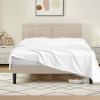 Tula Linen 1 Piece Luxury Hotel Quality Flat Sheet/Top Sheet Queen Size 100% Egyptian Cotton 700 Thread Count Solid Pattern Premium Quality Color White view 1