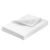 Tula Linen 1 Piece Luxury Hotel Quality Flat Sheet/Top Sheet Queen Size 100% Egyptian Cotton 700 Thread Count Solid Pattern Premium Quality Color White view 2