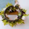 Wreaths LIU- Artificial Flower Peony Round of 15 Inch Door Front Door, for Wedding Holiday Home Decoration view 4