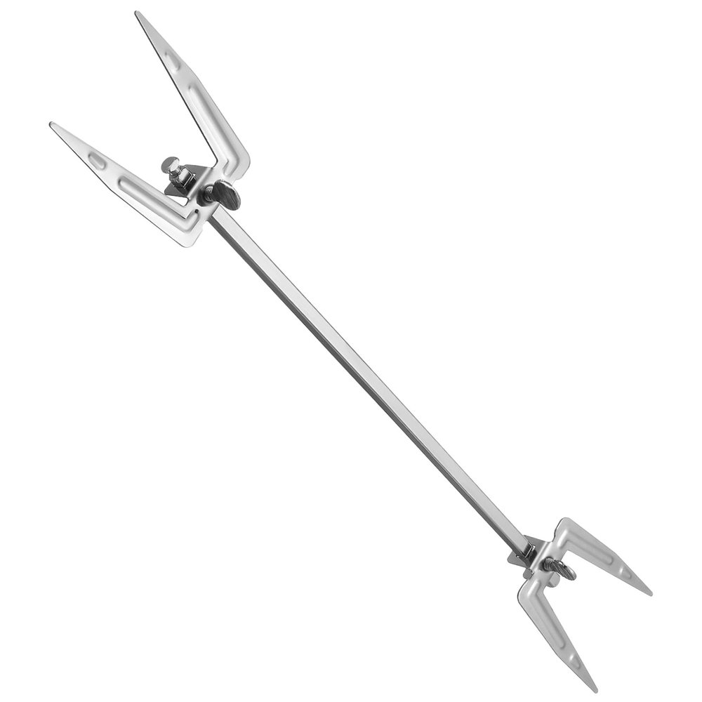 Stainless Steel Air Fryer Fork Roast Chicken Fork Grill Cooking Fish Meat Grilled for BBQ Home Kitchen Outdoor Camping