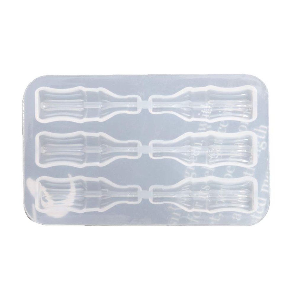 QUQUTWO Gummy Molds Silicone Bear Orange Candy Chocolate Coke Drink Bottle Resin Mold White