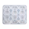 QUQUTWO Gummy Molds Silicone Bear Orange Candy Chocolate Coke Drink Bottle Resin Mold White view 3