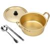 AHIER Korean Ramen Cooking Pot Set Noodle Pot with Lid, 6.3in view 1