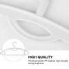 Cabilock 10pcs Traceless Clothes Hanger Thick Non- Solid Plastic Swivel Hook Windproof Design for Spaces for Closets and Bedrooms view 3