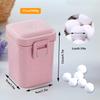 Hommtina 2.2Lb Ceramic Pie Weights Baking Beans Pie Crust Reusable 10mm Weights Natural Ceramic Stoneware with Wheat Straw Container (35 Oz Total) (Pink) view 3