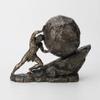 Veronese Design 8 1/8 Inch Sisyphus and The Eternal Boulder Cold Cast Resin Bronze Finish Statue Home Decor view 1