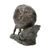 Veronese Design 8 1/8 Inch Sisyphus and The Eternal Boulder Cold Cast Resin Bronze Finish Statue Home Decor view 4