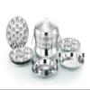 Alisha Italia Stainless Steel All in One Idli Cooker / 3 Idli Plates (18 Idlies) / 1 Dhokla Plate / 1 Steamer Plate and 1 Mini Idli Plate view 1