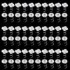 Lunarm 200pcs Upholstery Tacks Clear Heads Twist Pins 0.59 inches view 1