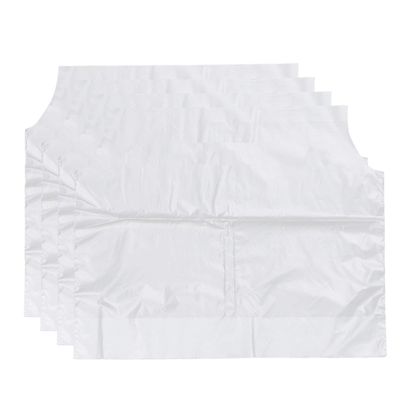Cabilock 100Pcs Plastic Grocery Bags Disposable Drink Carrier Bags Milk Tea Beverage Juice Water Carrier Containers Hanging Bags (28)