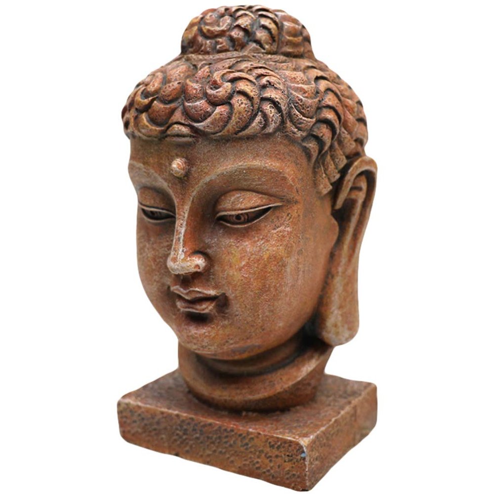 balacoo Statue Aquarium Decoration Zen Fish Tank Ornament Unique Home Decor Super Detailed Design Creative and Vivid Aquatic Landscape for Living Room and