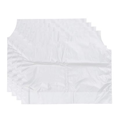 Cabilock 100pcs Portable Drink Carrier Bag Disposable Take- Tea Bags for for Home Shops and Events