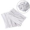 Tangyinrd 500 Pcs 5" White Paper Twist Ties Reusable Bread Ties, for Party Cello Candy Bread Coffee Bags Cake Pops view 3