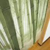 wagara Made in Japan Noren Doorway Curtain Tapestry Long Type L66.9 Inches x W33.46 Inches Bammboo Thicket Green view 4
