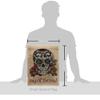 Ornament Collection Day of The Dead Garden Flag Set Wall Hanger Fall Dia De Los Muertos Fiesta Mexican Party Autumntime House Decoration Banner Small Yard Gift Double-Sided, Thick Burlap, Made in USA view 2