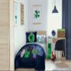 Jay Franco Minecraft Bad Night Twin Quilt & Sham Set - Super Soft Kids Bedding Features Creeper & Enderman - Fade Resistant Microfiber (Official Minecraft Product) view 2