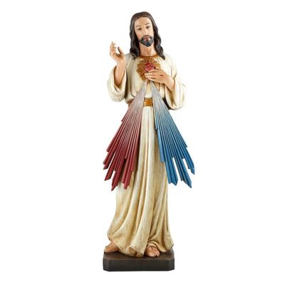 Avalon Gallery Divine Mercy Statue, 24" Tall, Inspirational