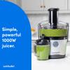 NutriBullet Juicer Pro Centrifugal Juicer Machine for Fruit, Vegetables, and Food Prep, 27 Ounces/1.5 Liters, 1000 Watts, Silver, NBJ50200 view 2