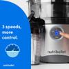 NutriBullet Juicer Pro Centrifugal Juicer Machine for Fruit, Vegetables, and Food Prep, 27 Ounces/1.5 Liters, 1000 Watts, Silver, NBJ50200 view 4