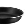 Alessi AJM110/24B Pots&Pans Frying pan in aluminium with non-stick interior, black,  24 view 2