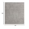 Rugs.com - Everyday Shag Rug 10' x 13' Light Gray Shag Rug Plush Comfort for Living Rooms, Bedrooms, and Playrooms view 2
