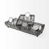 Mercana Furniture and Decor Kenneth (Set of 2) 24L x 12W Gray Metal Baskets view 2