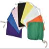 AURA VARIETY 72 Bags 3"x 4" Little Pouch Blue Cotton Cloth Bag with White String Traditional Wiccan Gris Gris Mojo Treasure Bag view 2