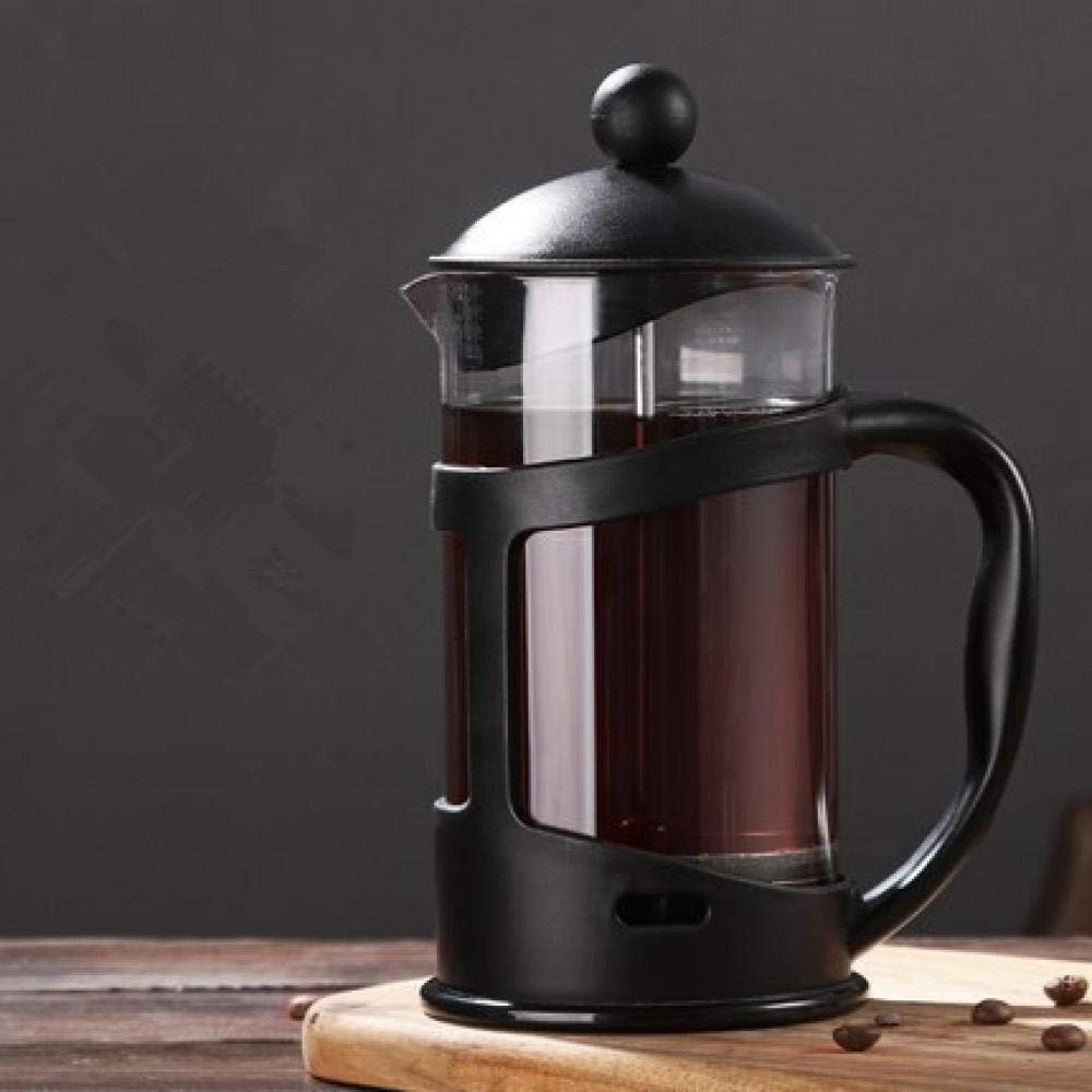 Coffee Maker Filter Press Pot Filter Pot Coffee Pot Brewing Appliance Filter Cup Coffee Pot-Black/350Ml