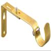 Adjustable Curtain Rod Bracket Or Rod Holder - for 1 or 1 1/8 Inch Rods-(Gold,Set of 2) view 2