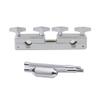 Q-XIAOKEAI,1pcs Metal Connecting Clamp Holder Bracket Rod Percussion Drum Set for Cowbell Accessory Drum Set Professional view 1